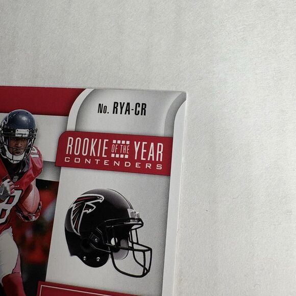 2018 Panini Contenders RYA-CR Calvin Ridley Rookie of the Year Falcons Titans RC - Picture 6 of 6